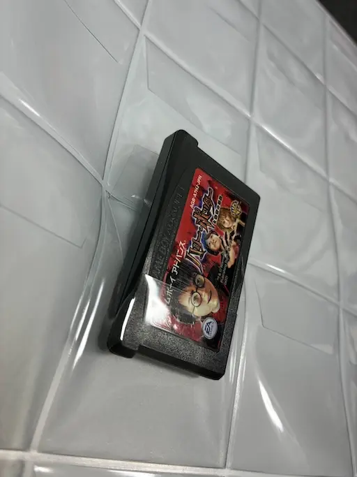 ゲームボーイアドバンスソフトは入らなかった