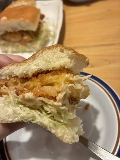 メタモンのめんたい海老カツパン2