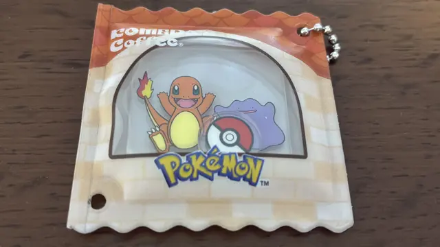 豆菓子風チャーム-ヒトカゲとメタモン