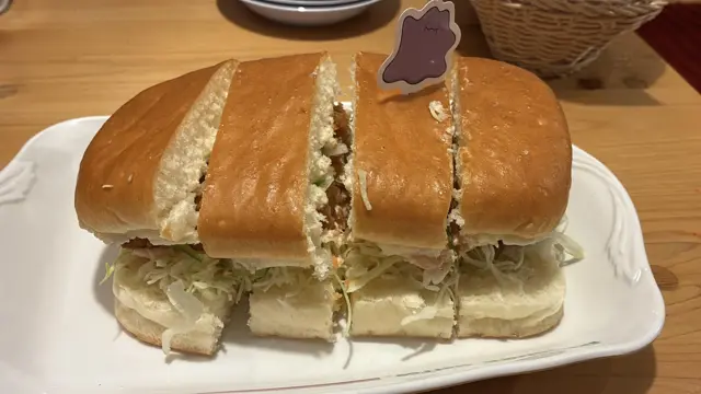 メタモンのめんたい海老カツパン1